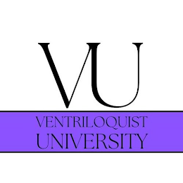 VU VENTRILOQUIST UNIVERSITY logo