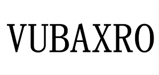 VUBAXRO logo