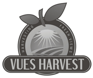 VUES HARVEST HARVESTING FRESH VIEWS logo