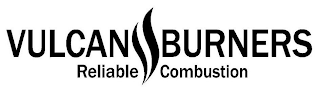 VULCAN BURNERS RELIABLE COMBUSTION logo
