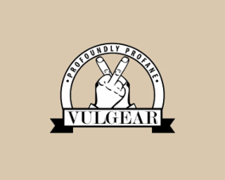VULGEAR • PROFOUNDLY PROFANE • logo