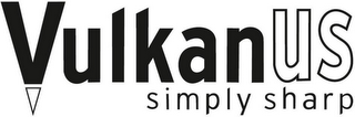 VULKANUS SIMPLY SHARP logo