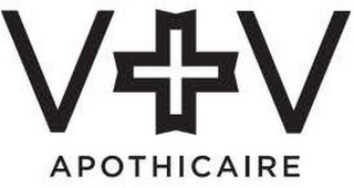 V+V APOTHICAIRE logo