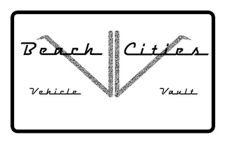 VV BEACH CITIES VEHICLE VAULT logo