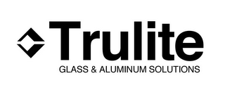 VV TRULITE GLASS & ALUMINUM SOLUTIONS logo