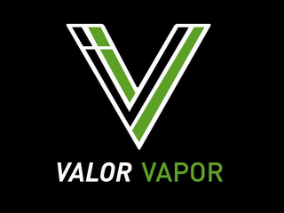 VV VALOR VAPOR logo