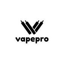VV VAPEPRO logo