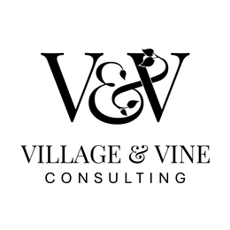 V&V VILLAGE & VINE CONSULTING logo