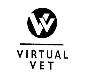 VV VIRTUAL VET logo