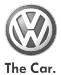 VW THE CAR. logo
