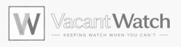 VW VACANT WATCH KEEPING WATCH WHEN YOU CAN'T logo