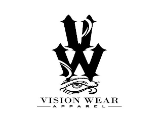 VW VISION WEAR APPAREL logo