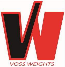 VW VOSS WEIGHTS logo