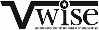 VWISE VETERAN WOMEN IGNITING THE SPIRITOF ENTREPRENEURSHIP logo