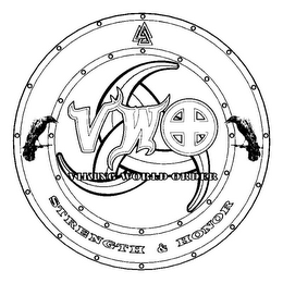 VWO VIKING WORLD ORDER STRENGTH & HONOR logo