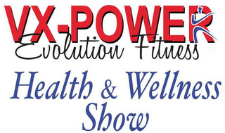 VX-POWER EVOLUTION FITNESS HEALTH AND WELLNESS SHOW logo