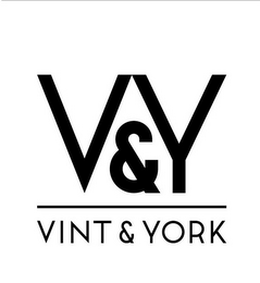 V&Y VINT & YORK logo