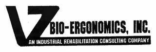 VZ BIO-ERGONOMICS, INC. AN INDUSTRIAL REHABILITATION CONSULTING COMPANY logo
