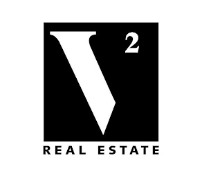V² REAL ESTATE logo