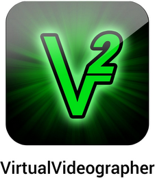 V² VIRTUALVIDEOGRAPHER logo