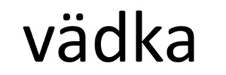 VÄDKA logo