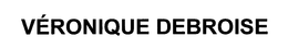 VÉRONIQUE DEBROISE logo