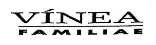 VÍNEA FAMILIAE logo