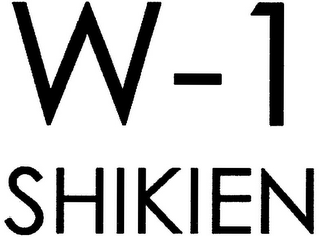 W-1 SHIKIEN logo
