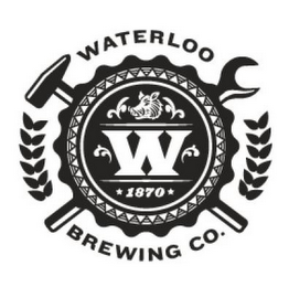 W 1870 WATERLOO BREWING CO. logo