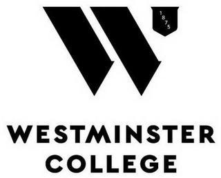 W 1875 WESTMINSTER COLLEGE logo