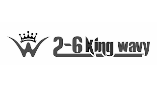 W 2-6 KING WAVY logo