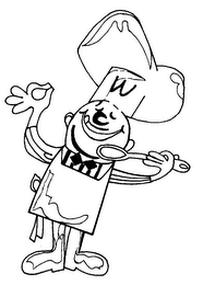 W logo