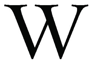 W logo