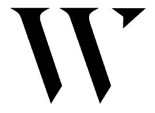 W logo