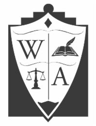 W A logo