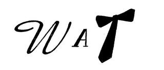 W A T logo