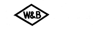 W & B logo