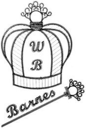 W B BARNES logo