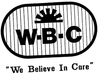 W-B-C "WE BELIEVE IN CARE" logo