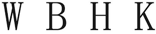 W B H K logo