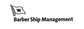 W BARBER SHIP MANAGEMENT logo