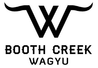 W BOOTH CREEK WAGYU logo