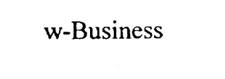 W-BUSINESS logo