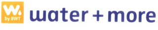 W BY BWT WATER + MORE logo