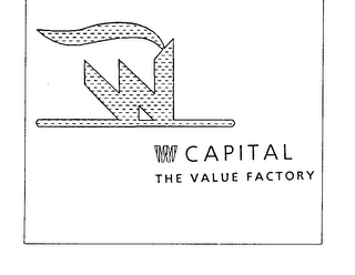 W CAPITAL THE VALUE FACTORY logo