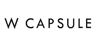 W CAPSULE logo