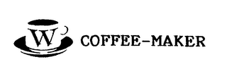 W COFFEE-MAKER logo