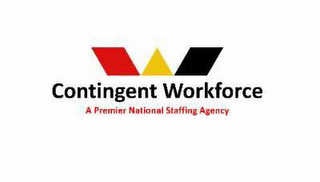 W CONTINGENT WORKFORCE A PREMIER NATIONAL STAFFING AGENCY logo