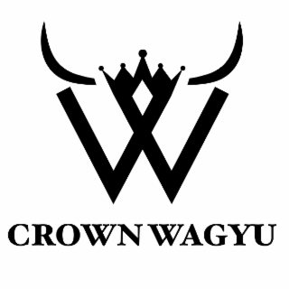 W CROWN WAGYU logo