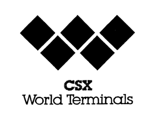 W CSX WORLD TERMINALS logo
